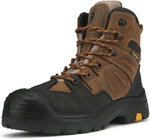 6-Inch Composite Toe Work Boots for Men