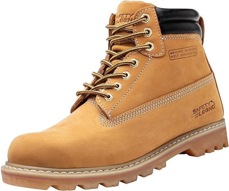 Waterproof Soft Toe Non Slip Boots for Men